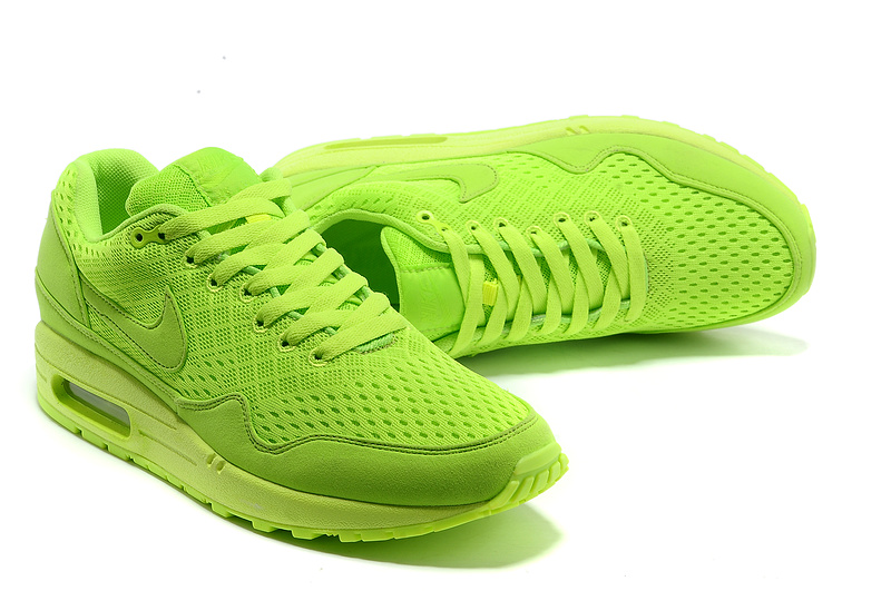 New Men\'S Nike Air Max Fluorescent Green